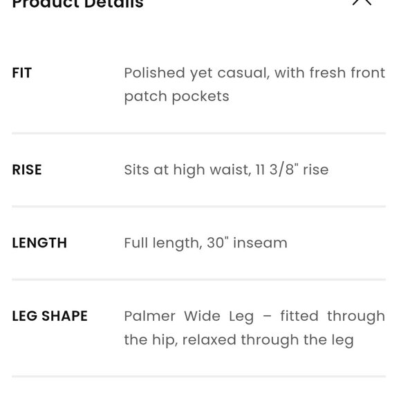 Pinstripe Wide Leg trouser - Picture 6 of 7